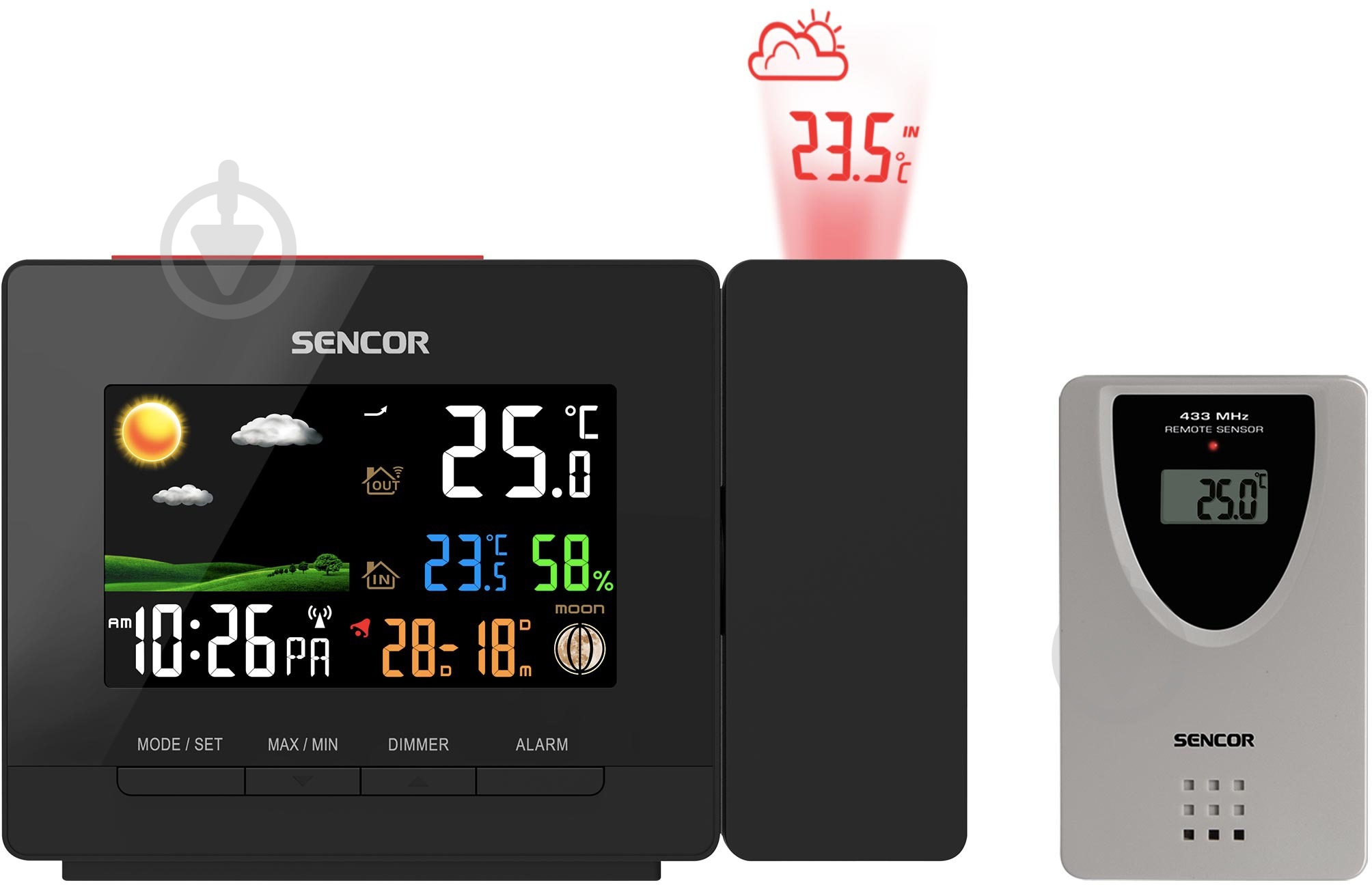 Метеостанция Sencor SWS5400 - фото 1