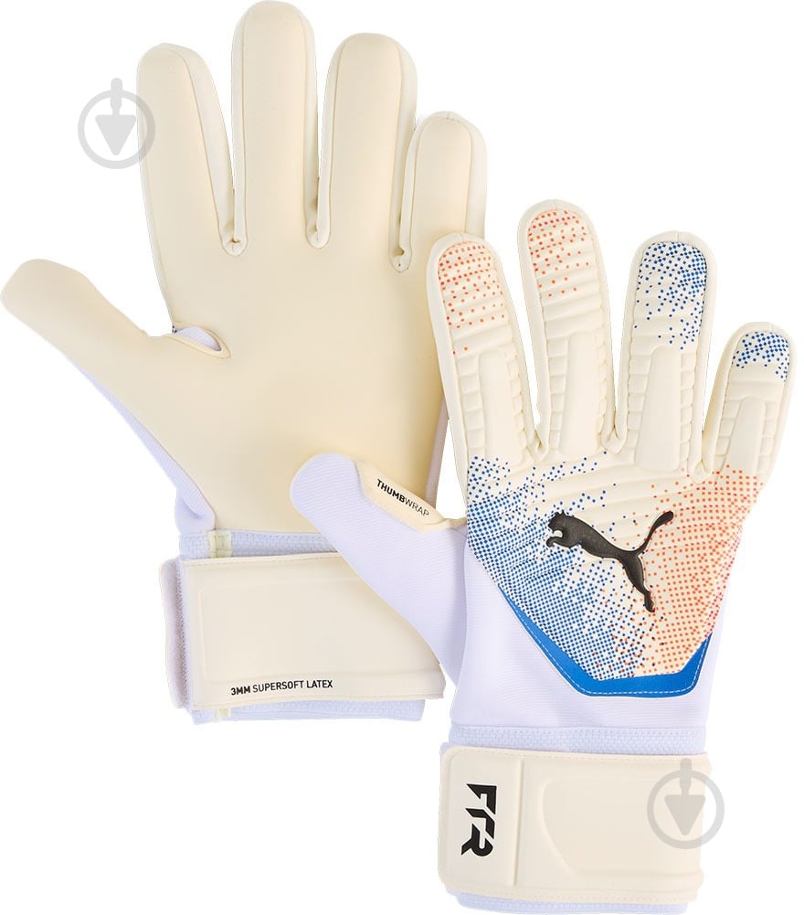Воротарські рукавиці Puma FUTURE Match NC 04206711 6 білий - фото 1