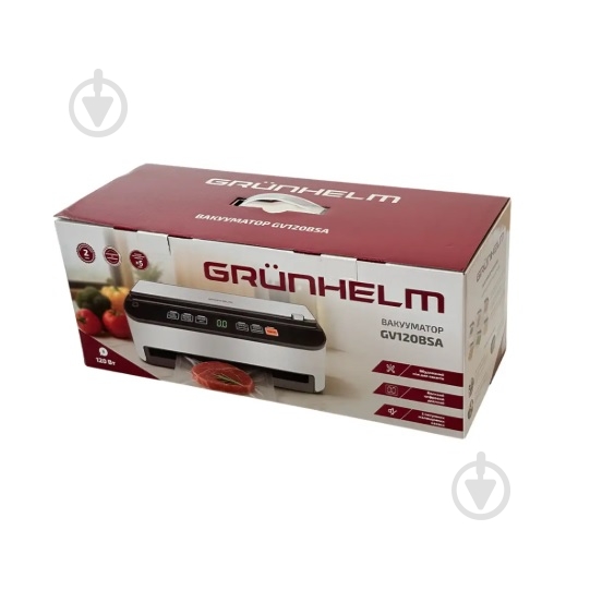 Вакууматор Grunhelm бытовой GV120BSA - фото 4
