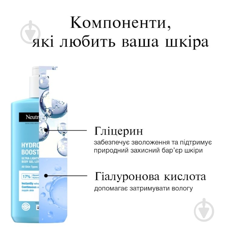 Лосьон для тела Neutrogena Hydro Boost 400 мл - фото 7 Лосьон для тела Neutrogena Hydro Boost 400 мл - фото 7