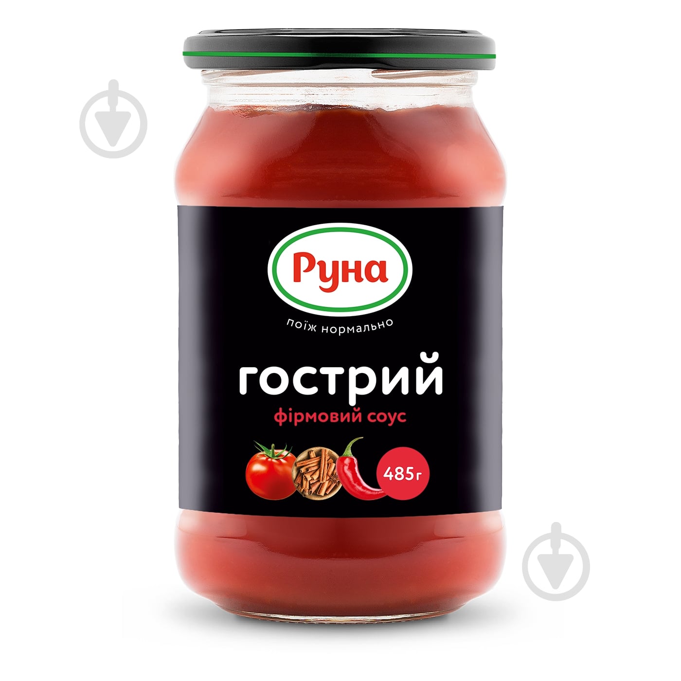 Соус Руна Острый фирменный 485 г - фото 1 Соус Руна Острый фирменный 485 г - фото 1