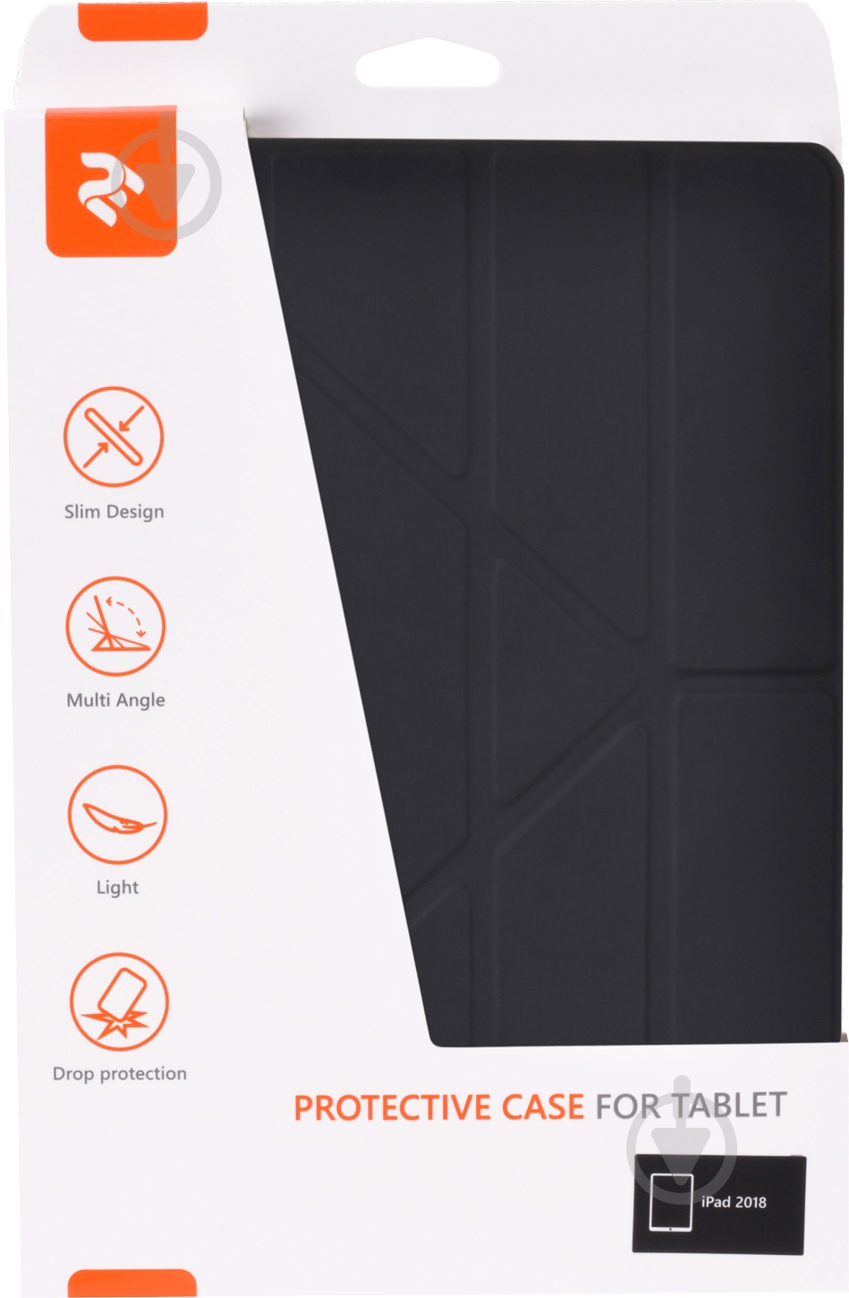 Чохол 2E Apple iPad 2018 black (2E-IP-2018-MCYCBT) Y-Case Transparent Black - фото 6