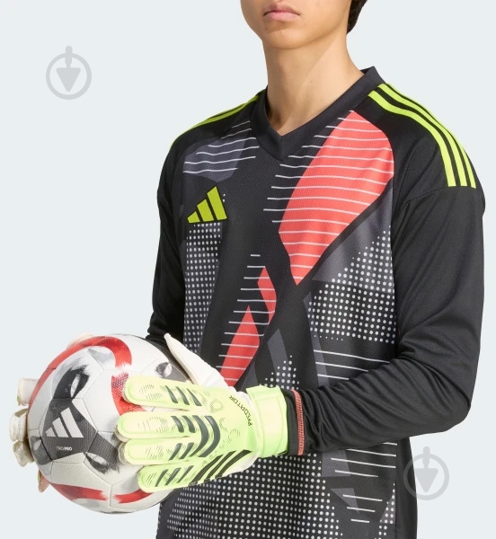 Воротарські рукавиці Adidas PRED GL TRN JN5356 8 зелений - фото 7 Воротарські рукавиці Adidas PRED GL TRN JN5356 8 зелений - фото 7