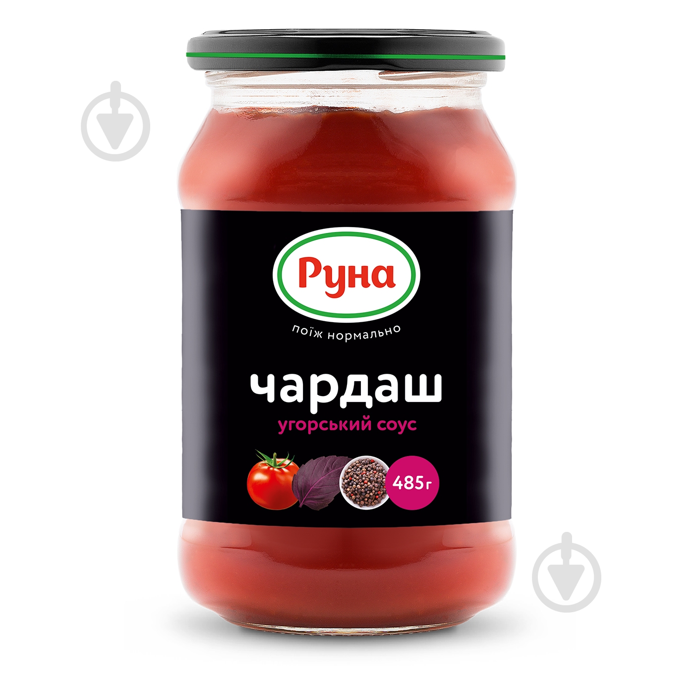Соус Руна Чардаш венгерский 485 г - фото 1 Соус Руна Чардаш венгерский 485 г - фото 1