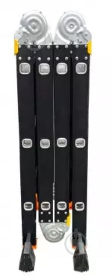 Шарнирная лестница-стремянка GTM KMP403A 4х3 (39103) - фото 6