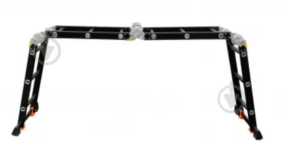 Шарнирная лестница-стремянка GTM KMP403A 4х3 (39103) - фото 4