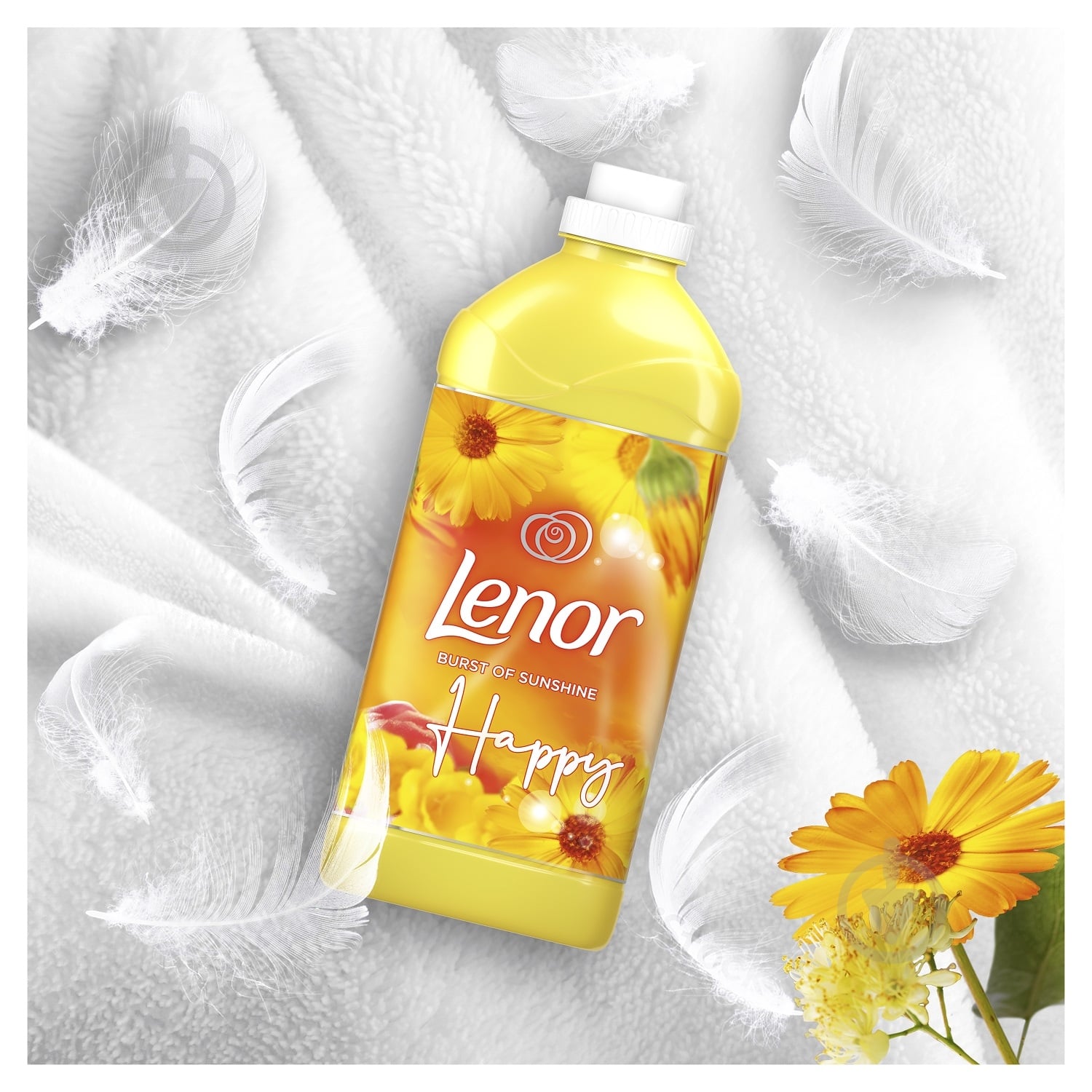 Кондиционер-ополаскиватель Lenor Sunny Florets 1,42 л - фото 4