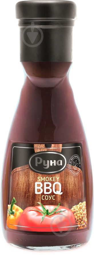 Соус Руна Smokey BBQ 255 г - фото 1 Соус Руна Smokey BBQ 255 г - фото 1