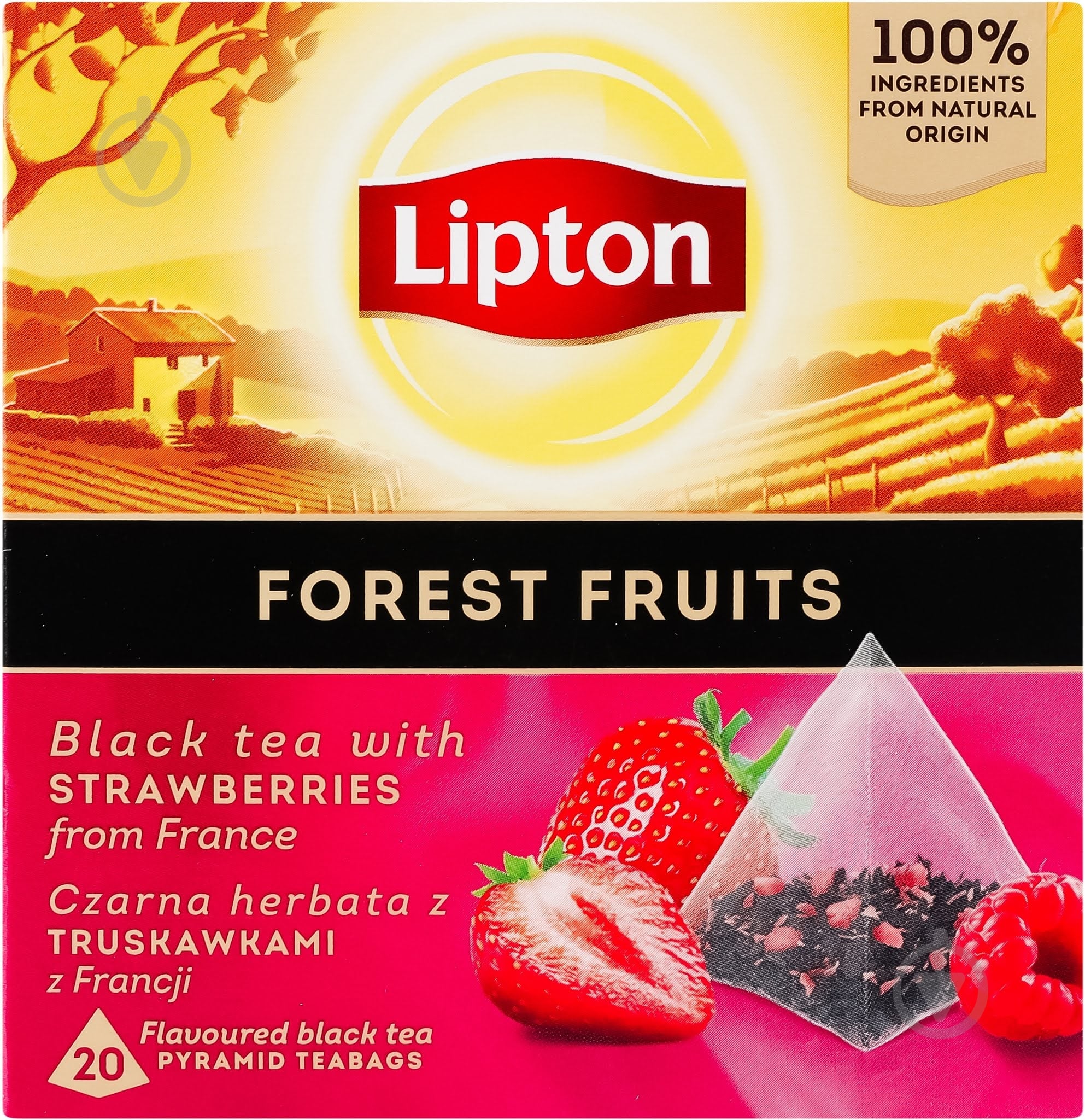 Чай чорний Forest fruit 20 шт. - фото 2 Чай чорний Forest fruit 20 шт. - фото 2