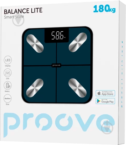 Смарт-весы Proove Balance Lite blue (SLBL00010008) - фото 2