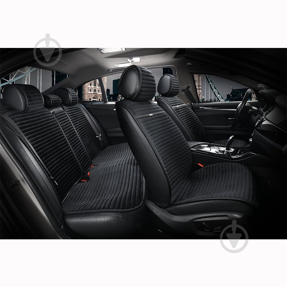 Накидка на сиденье Elegant EL 700 116 Palermo Plus черный - фото 1