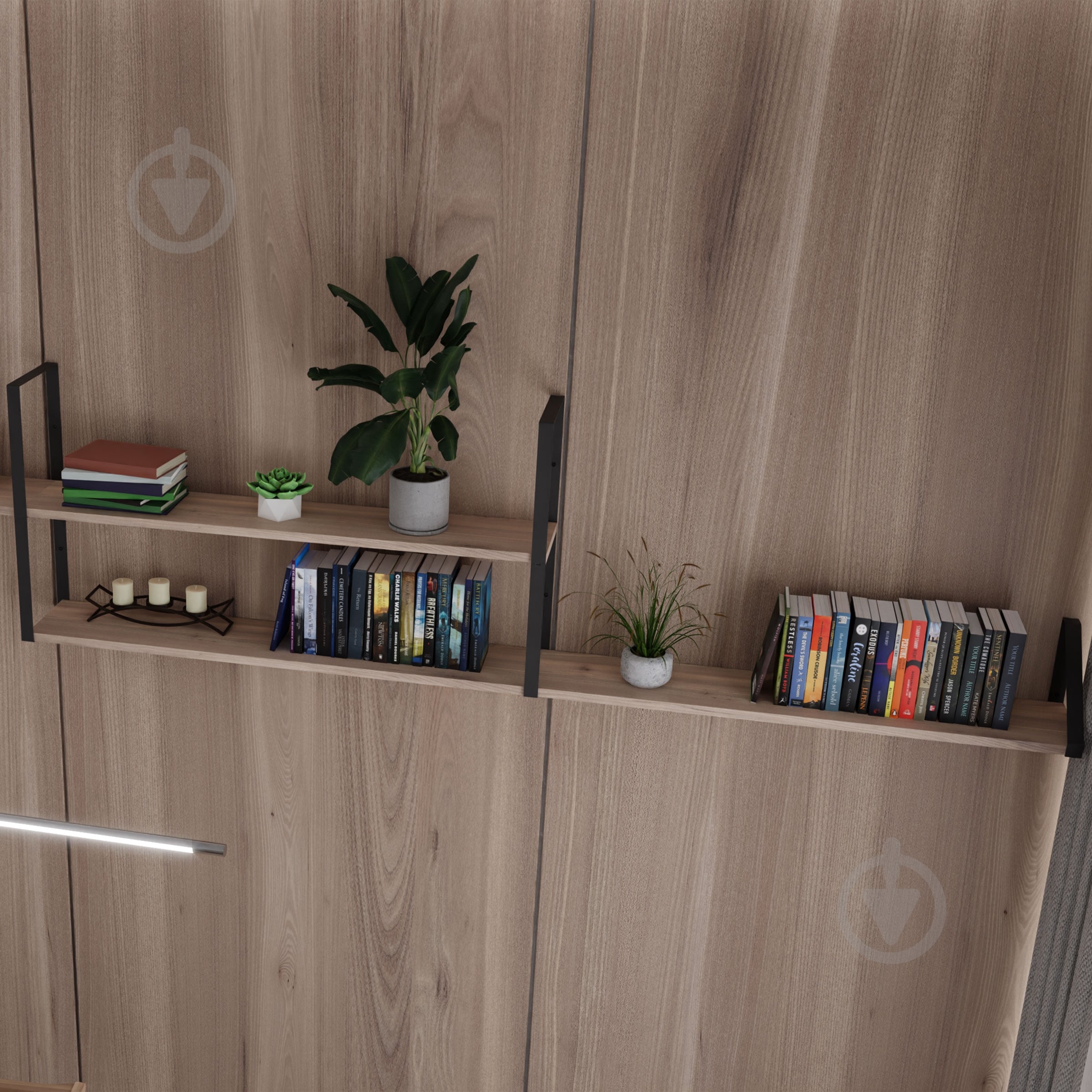 Кронштейн для полок Valore Треугольник Loft SB-T-21 - фото 19