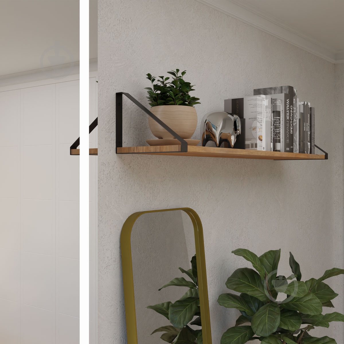 Кронштейн для полок Valore Треугольник Loft SB-T-28 - фото 18