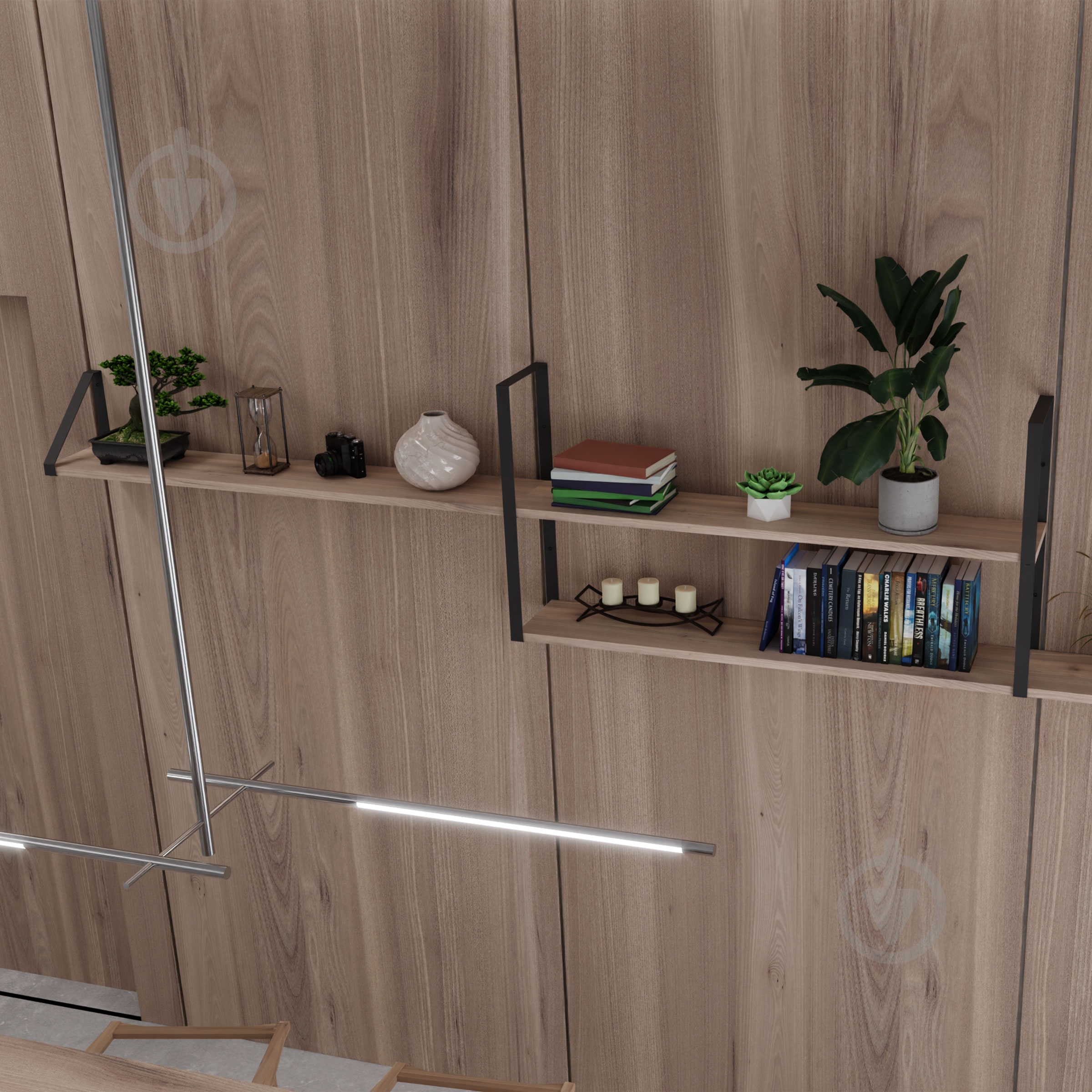 Кронштейн для полок Valore Треугольник Loft SB-T-28 - фото 21