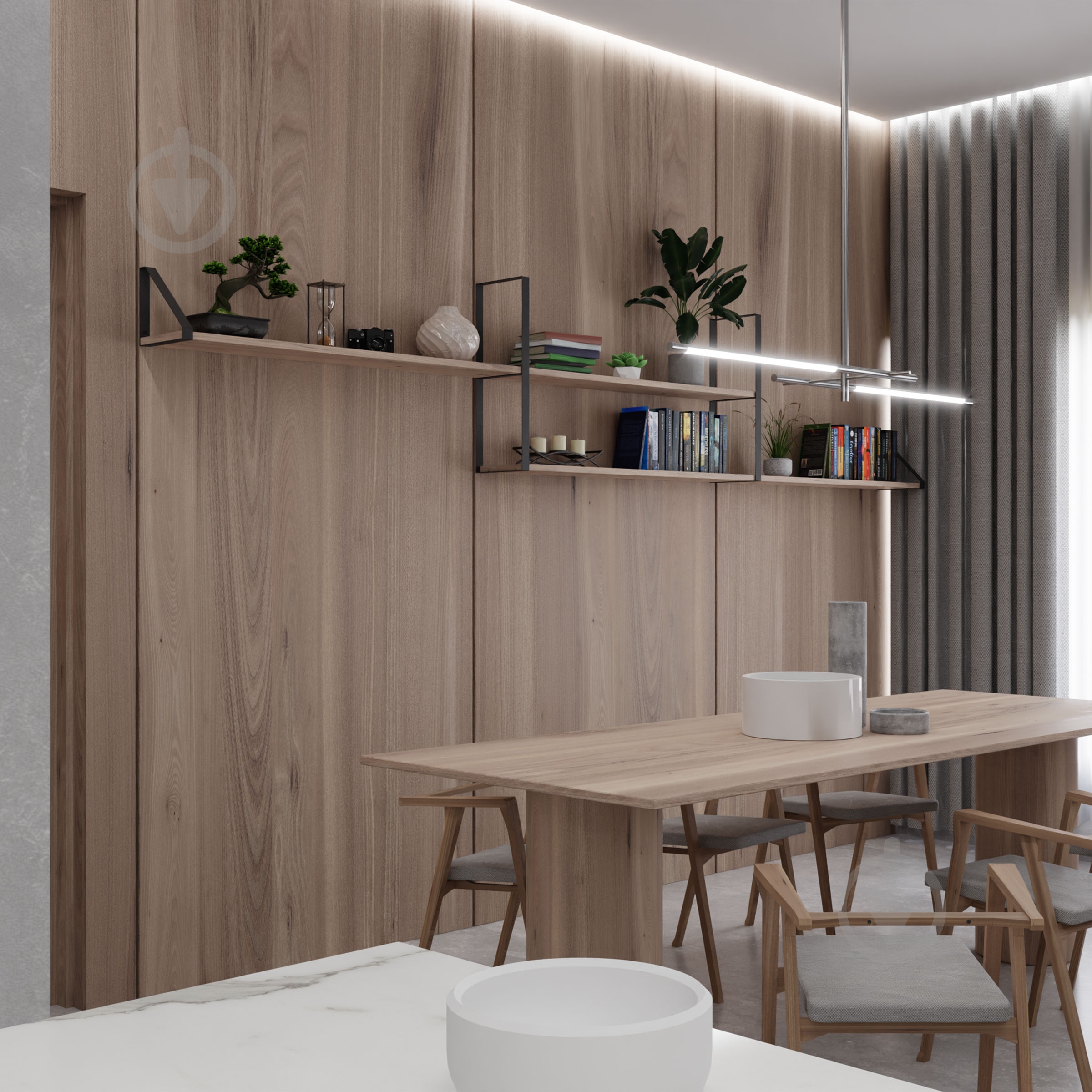 Кронштейн для полок Valore Треугольник Loft SB-T-28 - фото 20