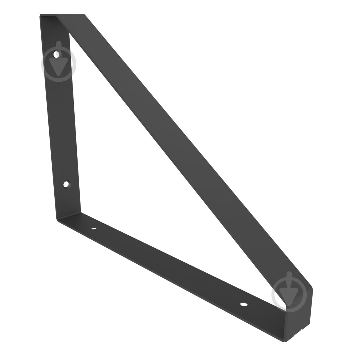 Кронштейн для полок Valore Треугольник Loft SB-T-28 - фото 2