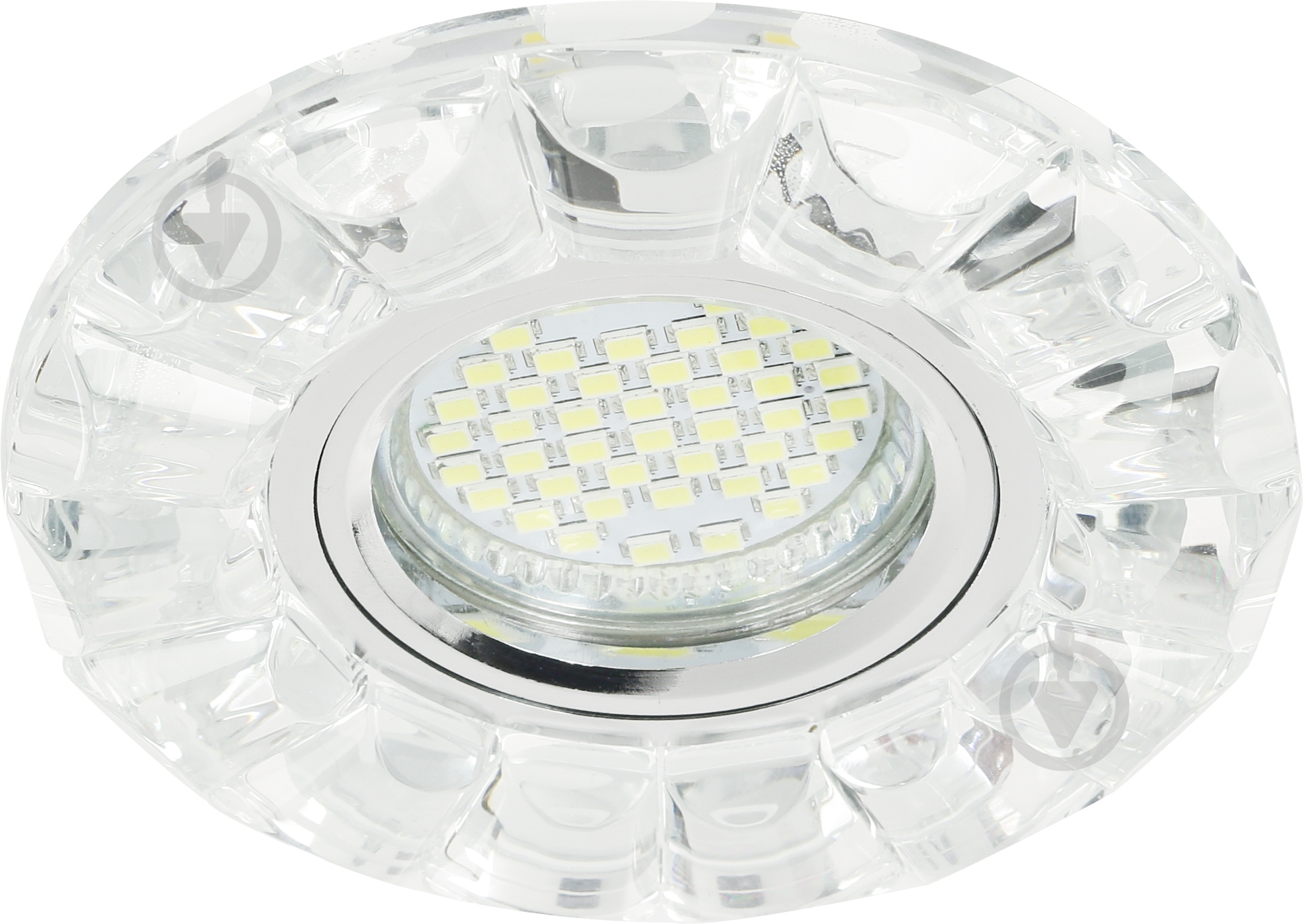 Світильник точковий LightMaster із Led-підсвічуванням GU5.3 4000 К хром CD7082 - фото 2
