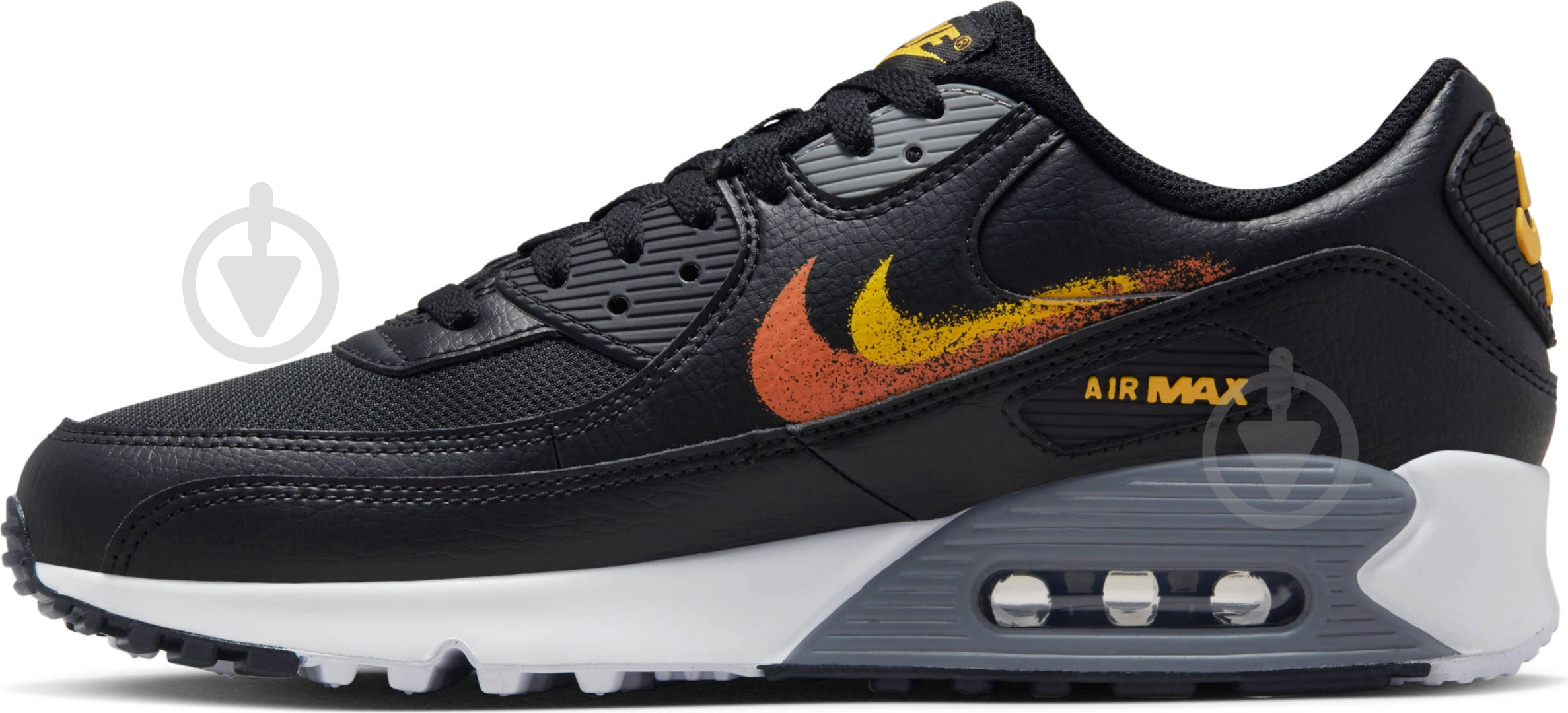 Кроссовки мужские Nike AIR MAX 90 FJ4229-001 р.42,5 черные - фото 4
