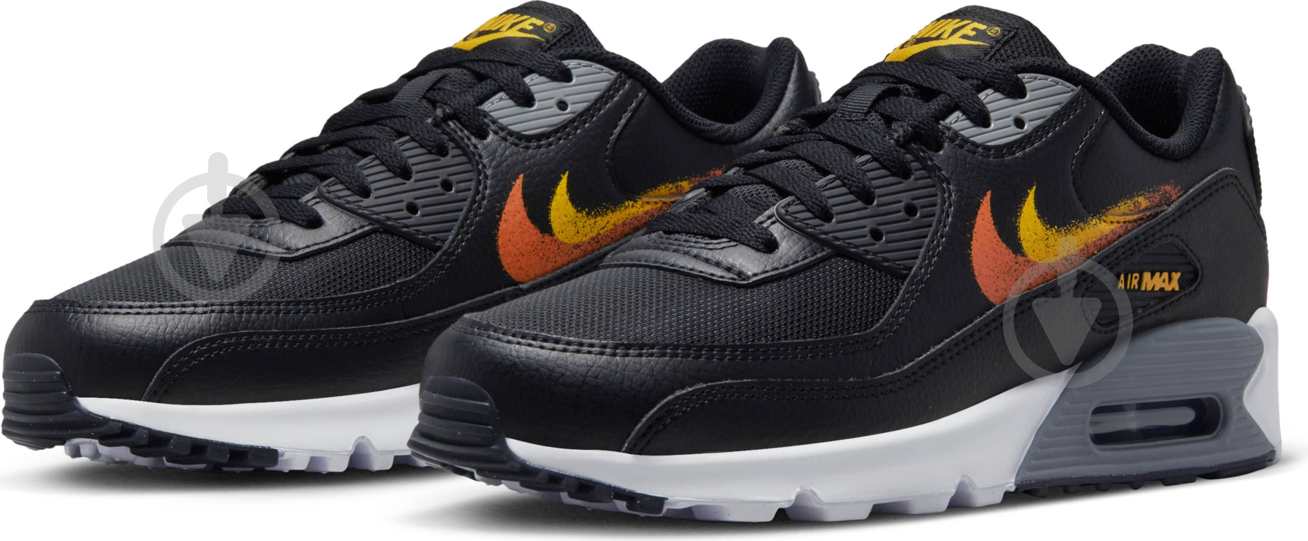 Кроссовки мужские Nike AIR MAX 90 FJ4229-001 р.42,5 черные - фото 5