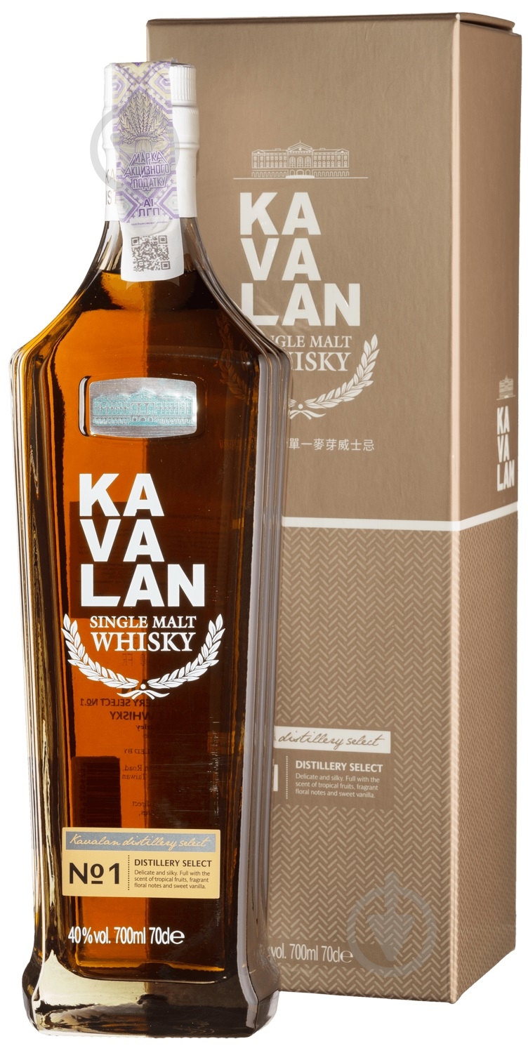 Виски Kavalan Kavalan Distillery Select №1 0,7 л - фото 1 Виски Kavalan Kavalan Distillery Select №1 0,7 л - фото 1