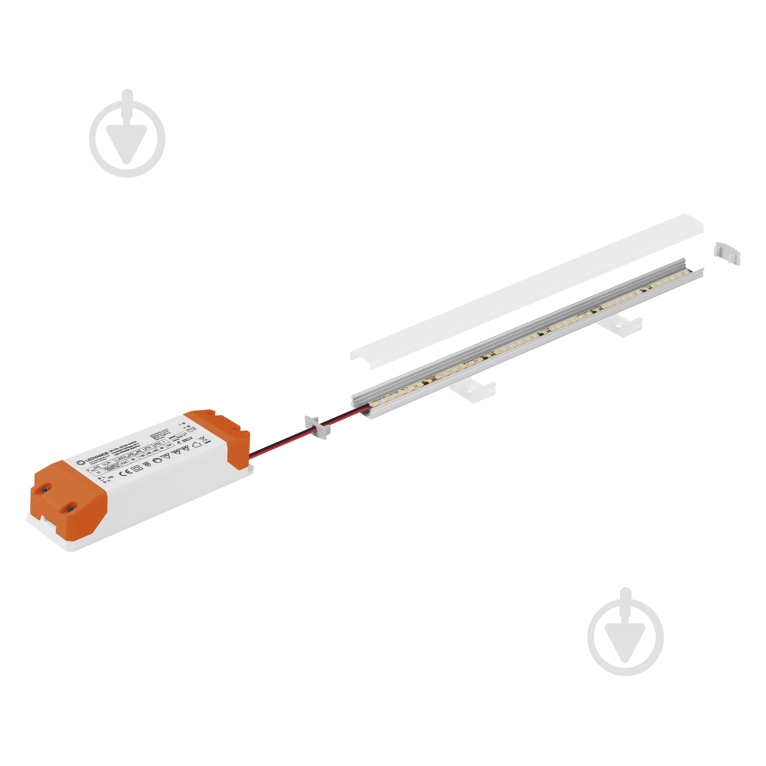 Драйвер для LED-стрічок та ламп Ledvance 24 В 30 Вт IP20 - фото 2