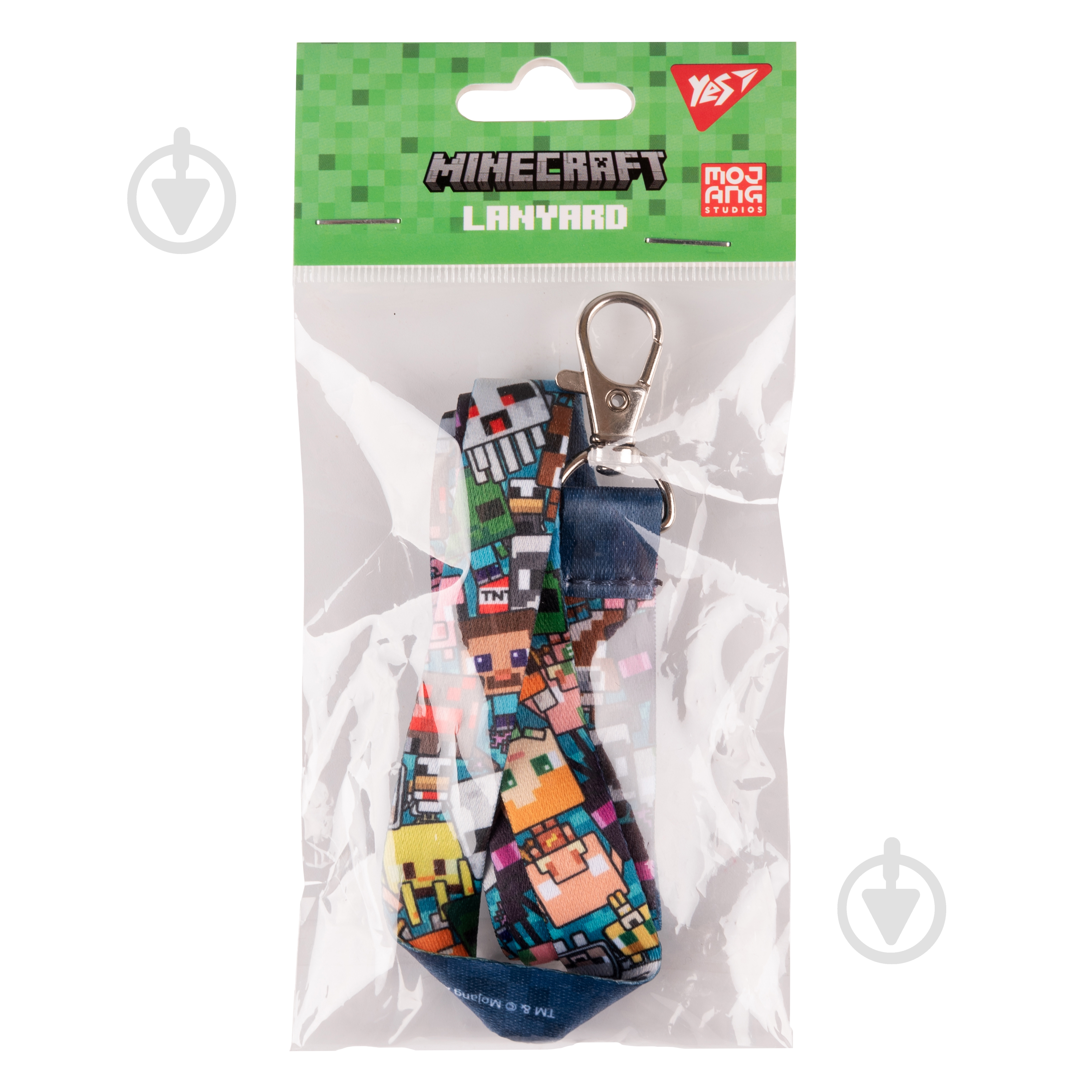 Шнурок с карабином Minecraft YES - фото 3 Шнурок с карабином Minecraft YES - фото 3
