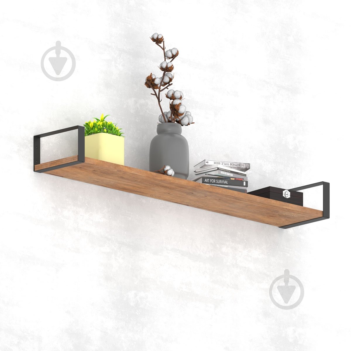 Кронштейн для полиць Valore Прямокутник Loft SB-R-21 - фото 13