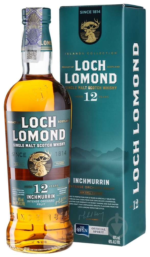 Віскі Loch Lomond Loch Lomond 12yo Inchmurrin 0,7 л - фото 1