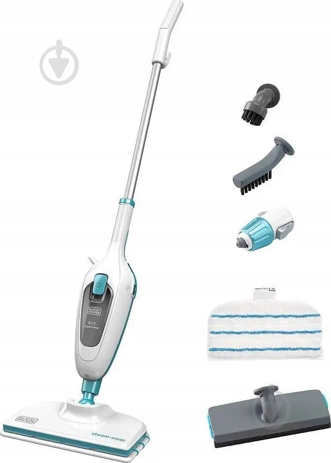 Паровая швабра Black+Decker FSMH13E5 - фото 1