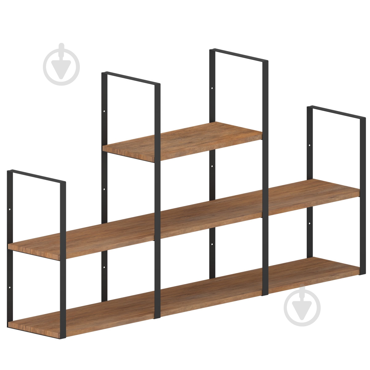 Кронштейн для полиць Valore Подвійний прямокутник Loft SB-DR-28 - фото 9