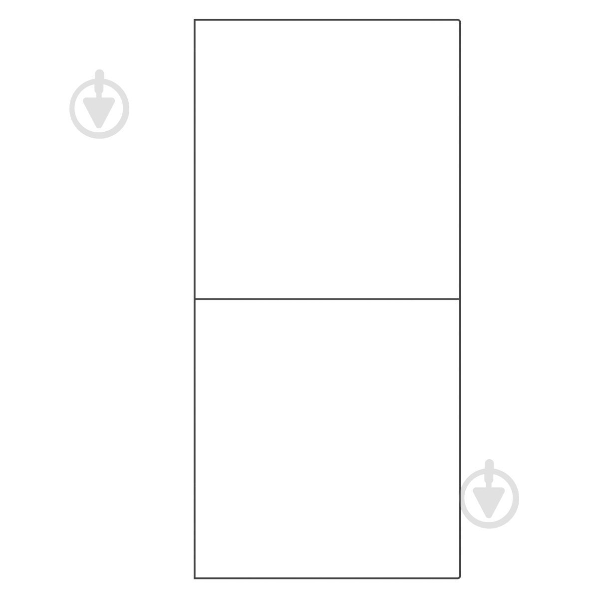 Кронштейн для полиць Valore Подвійний прямокутник Loft SB-DR-28 - фото 3