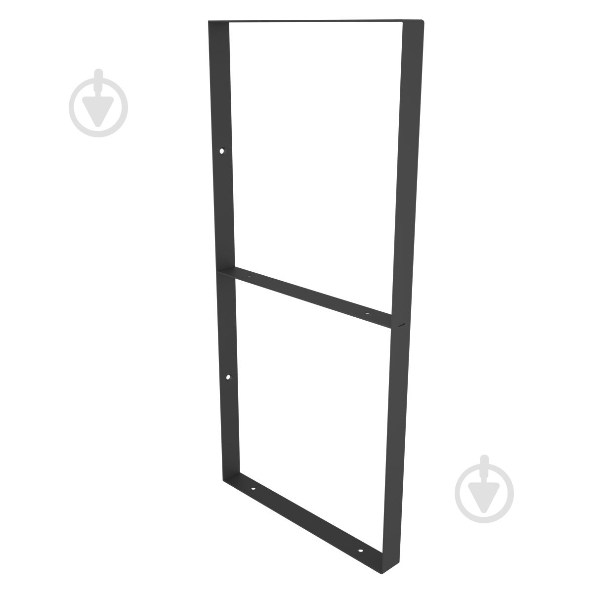 Кронштейн для полиць Valore Подвійний прямокутник Loft SB-DR-28 - фото 2