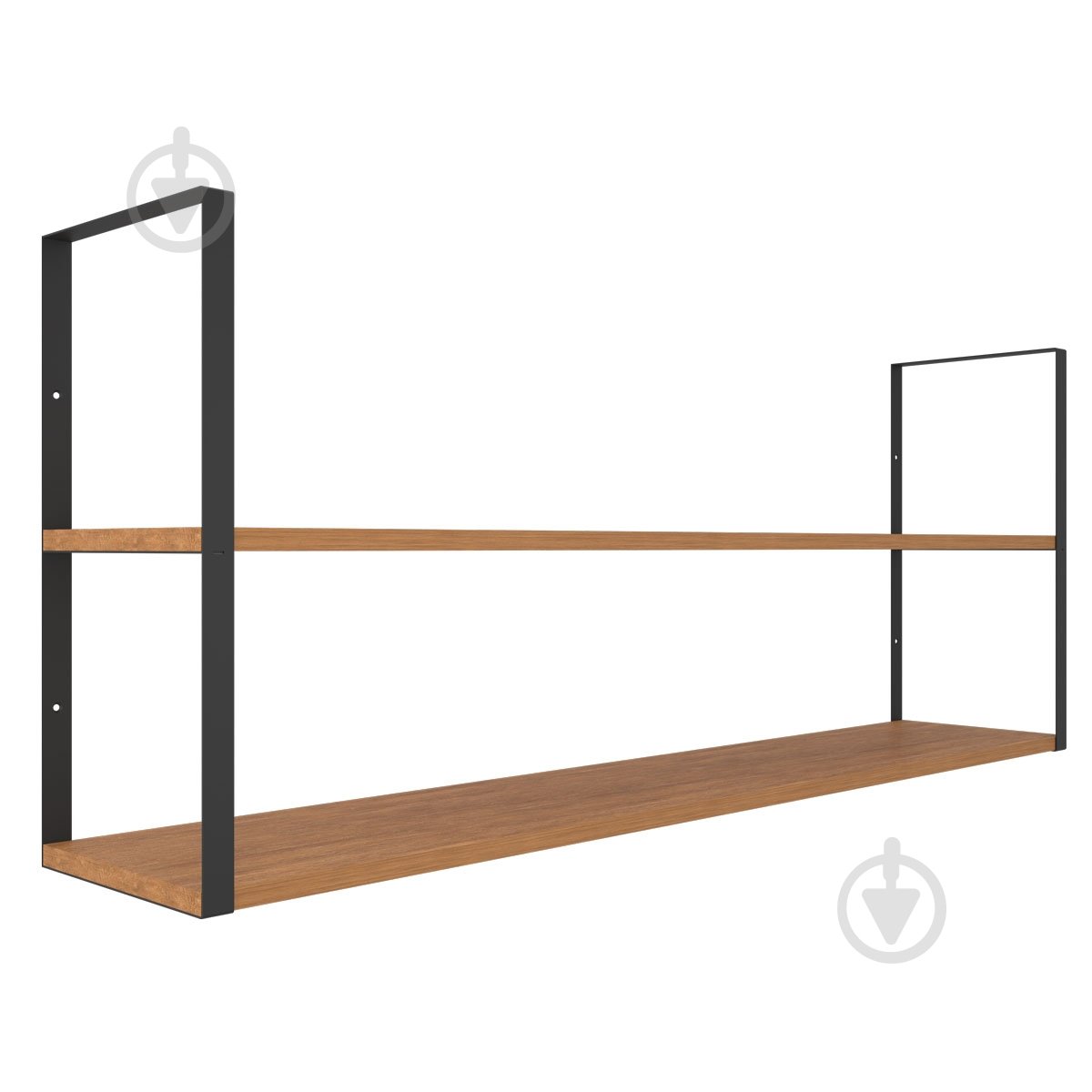 Кронштейн для полиць Valore Подвійний прямокутник Loft SB-DR-28 - фото 4