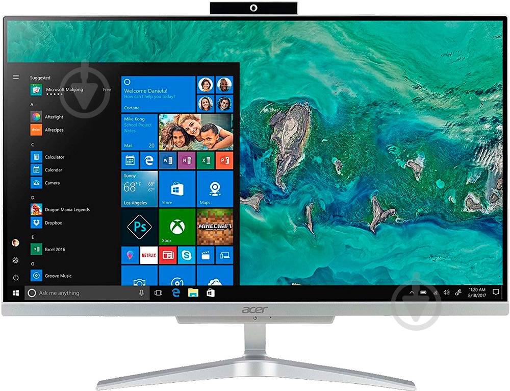 Моноблок Acer Aspire C24-865 23,8" (DQ.BBTME.016) silver - фото 4 Моноблок Acer Aspire C24-865 23,8" (DQ.BBTME.016) silver - фото 4