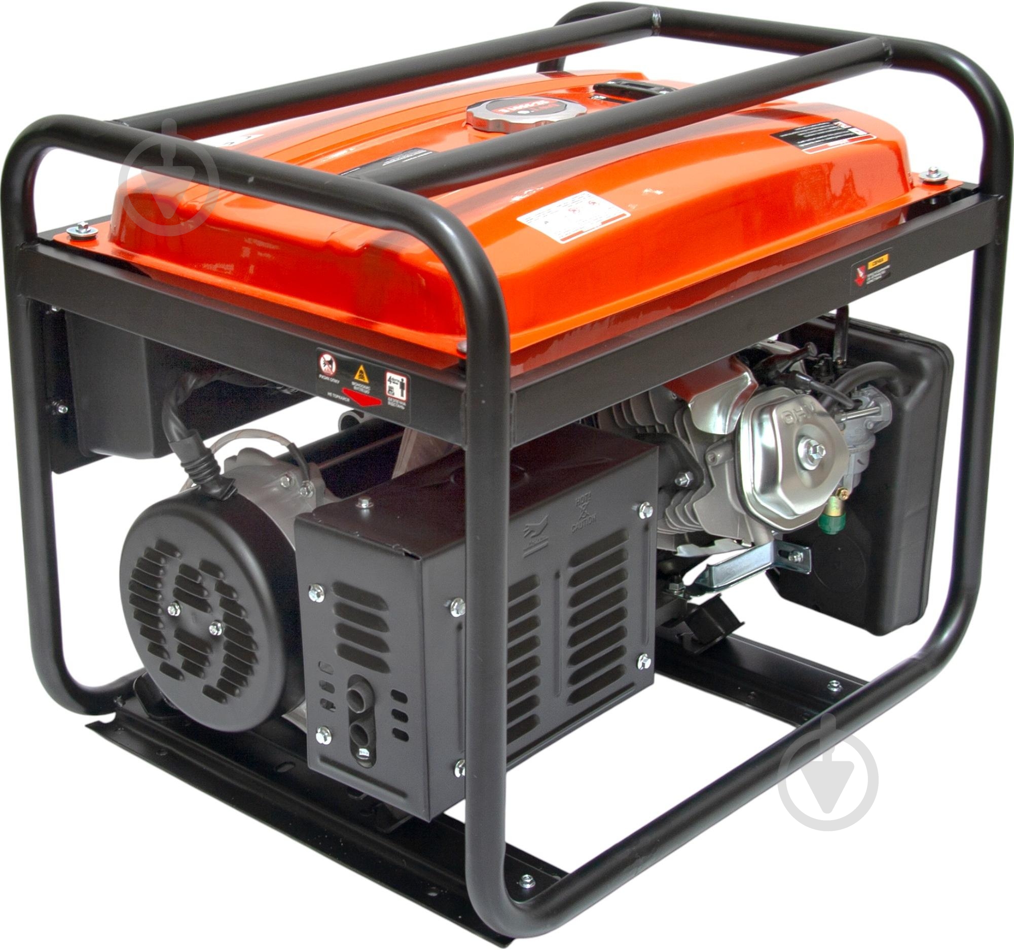 Генератор бензиновый DWT 5 кВт / 5,5 кВт SZ-5501 E - фото 3