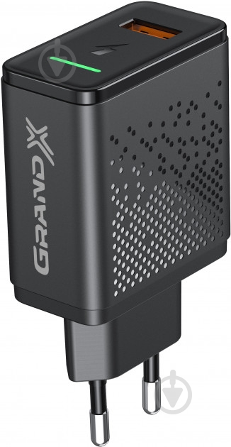 Зарядное устройство Grand-X Fast Charge 5-в-1 QC 3.0, AFC, SCP, FCP, VOOC, 1 USB 22.5 Вт - фото 4 Зарядное устройство Grand-X Fast Charge 5-в-1 QC 3.0, AFC, SCP, FCP, VOOC, 1 USB 22.5 Вт - фото 4