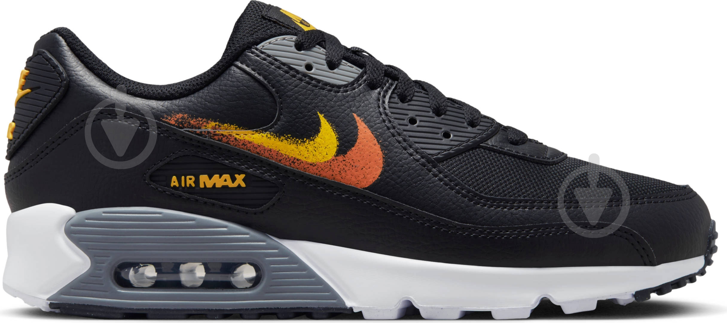 Кроссовки мужские Nike AIR MAX 90 FJ4229-001 р.46 черные - фото 1