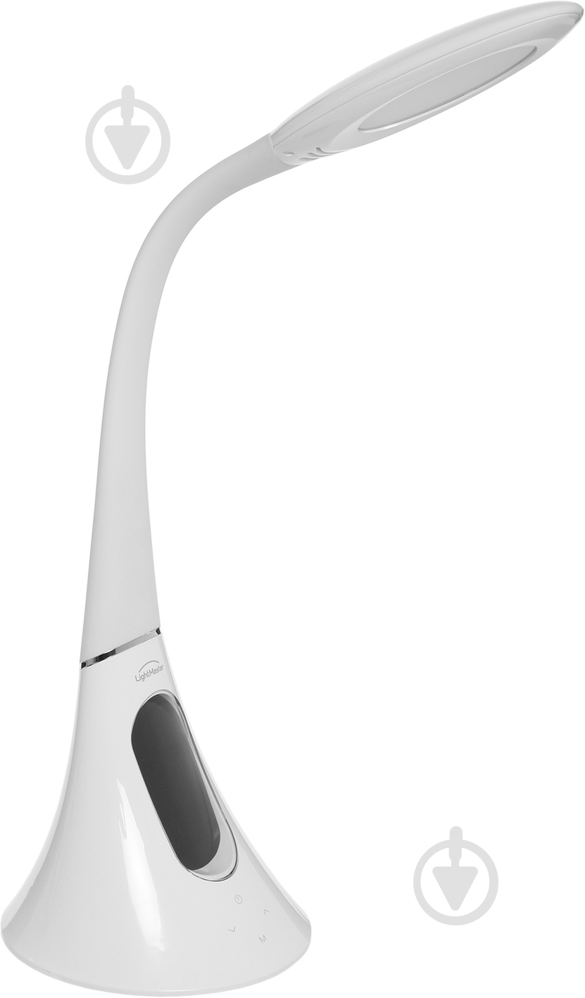 Настольная лампа офисная LightMaster 9 Вт белый DE1104 - фото 1 Настольная лампа офисная LightMaster 9 Вт белый DE1104 - фото 1