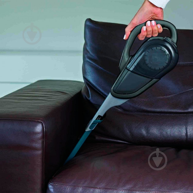 Пылесос аккумуляторный Black+Decker DVA315JF grey - фото 7
