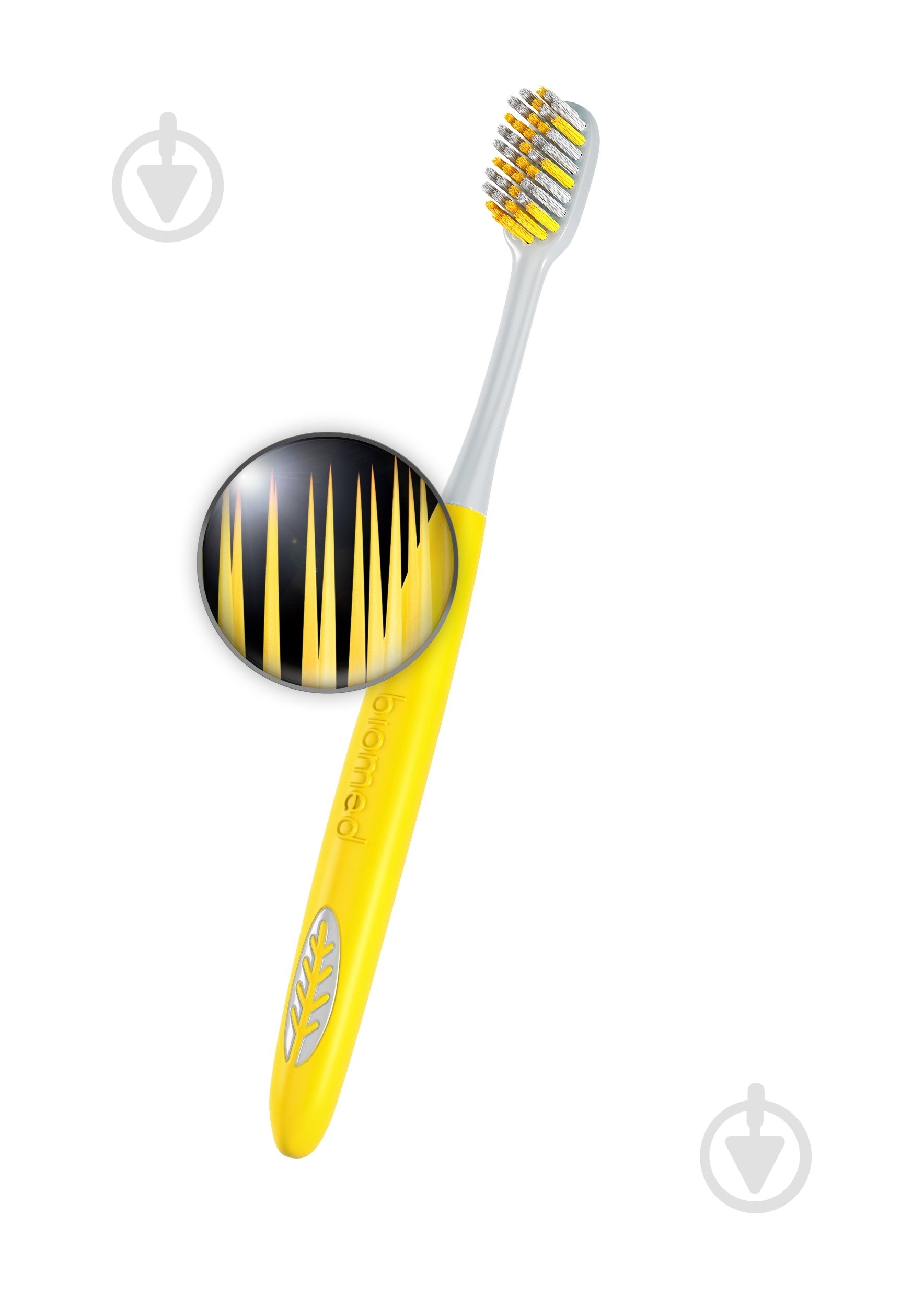 Зубная щетка BioMed Biomed Silver средней жесткости 1 шт. - фото 3