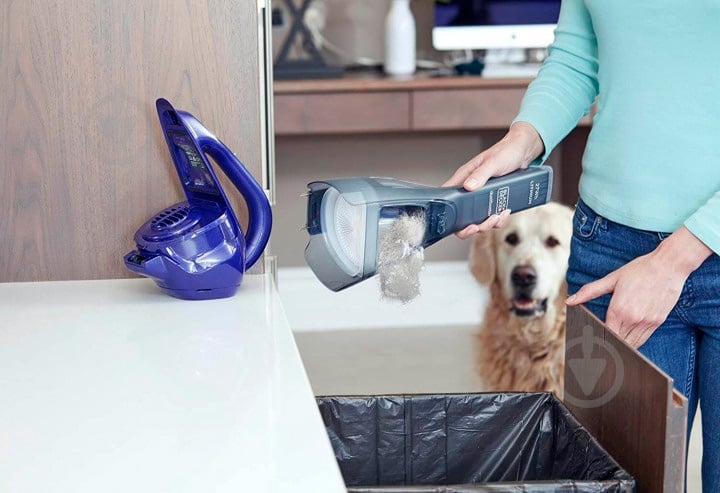 Пылесос аккумуляторный Black+Decker DVA325JP07 purple - фото 6