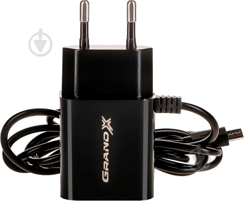 Зарядное устройство Grand-X CH-35B + micro USB - фото 4