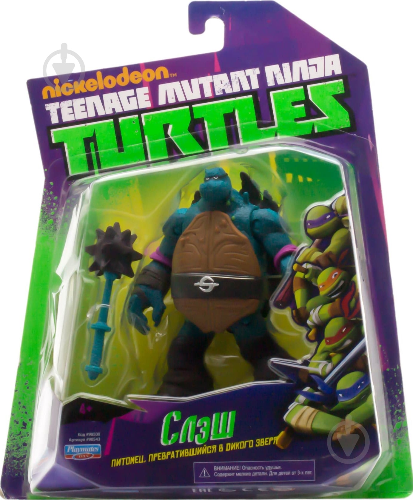 Фигурка TMNT Черепашки-ниндзя Слэш 90543 - фото 5 Фигурка TMNT Черепашки-ниндзя Слэш 90543 - фото 5