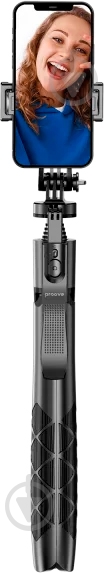 Трипод Proove MegaStick Selfie Stick Tripod (1530 мм) black - фото 5