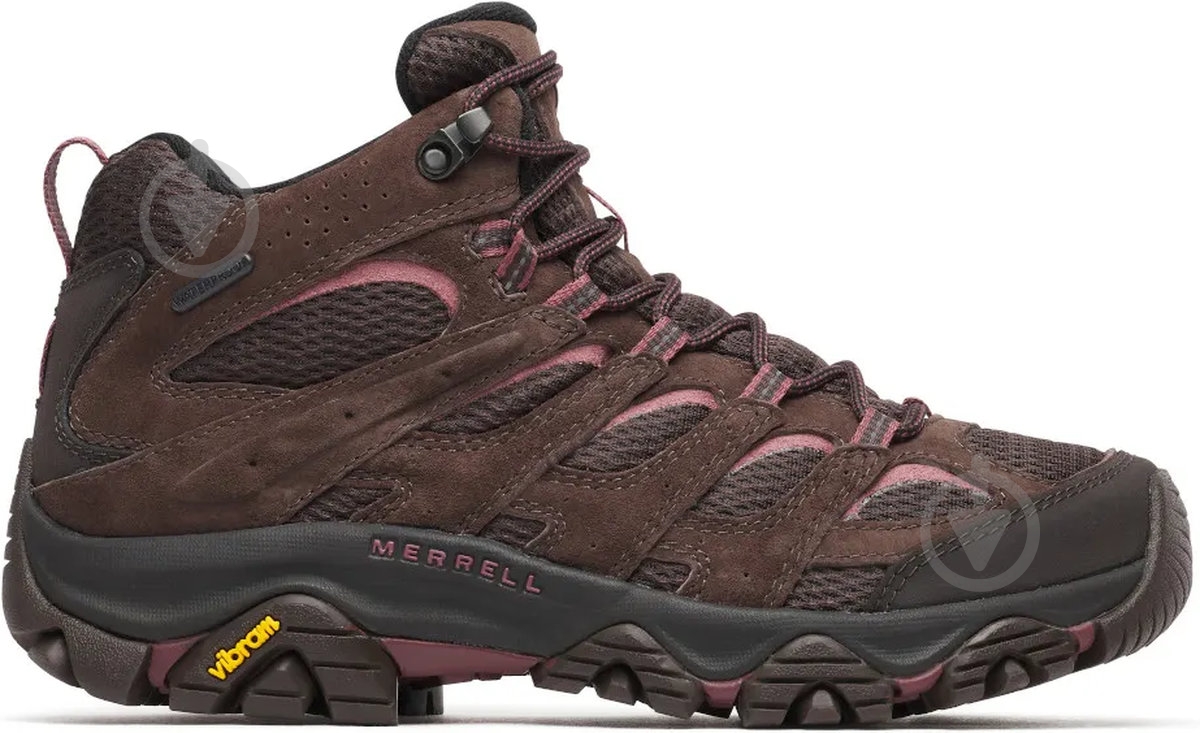 Ботинки MERRELL MOAB 3 MID WP J00005410 р.40 бордовый - фото 1