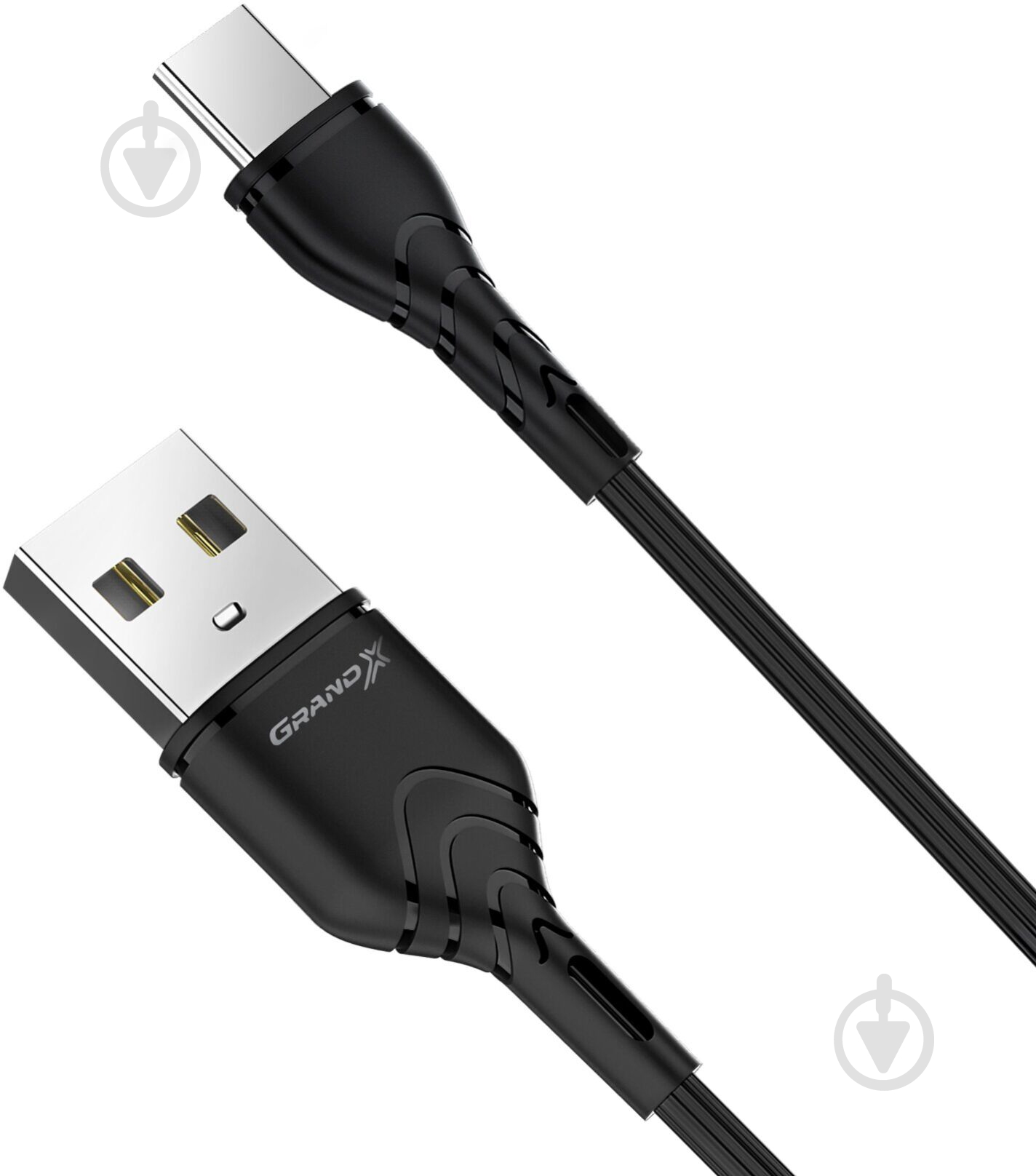 Кабель Grand-X microUSВ 1 м черный (PM-03B) - фото 2 Кабель Grand-X microUSВ 1 м черный (PM-03B) - фото 2