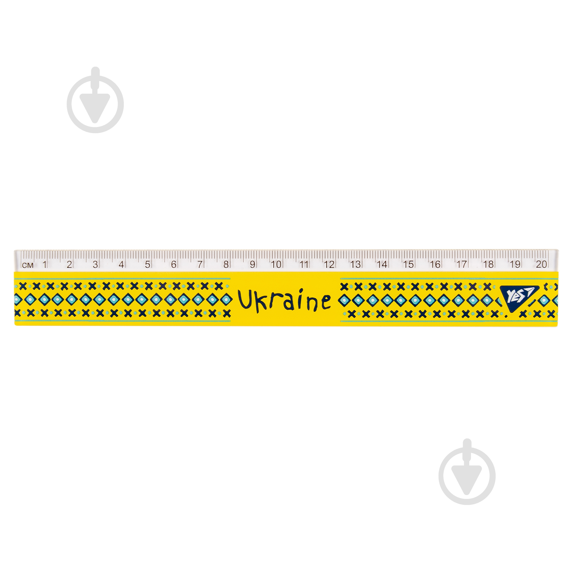 Линейка 20 см Ukraine YES - фото 1