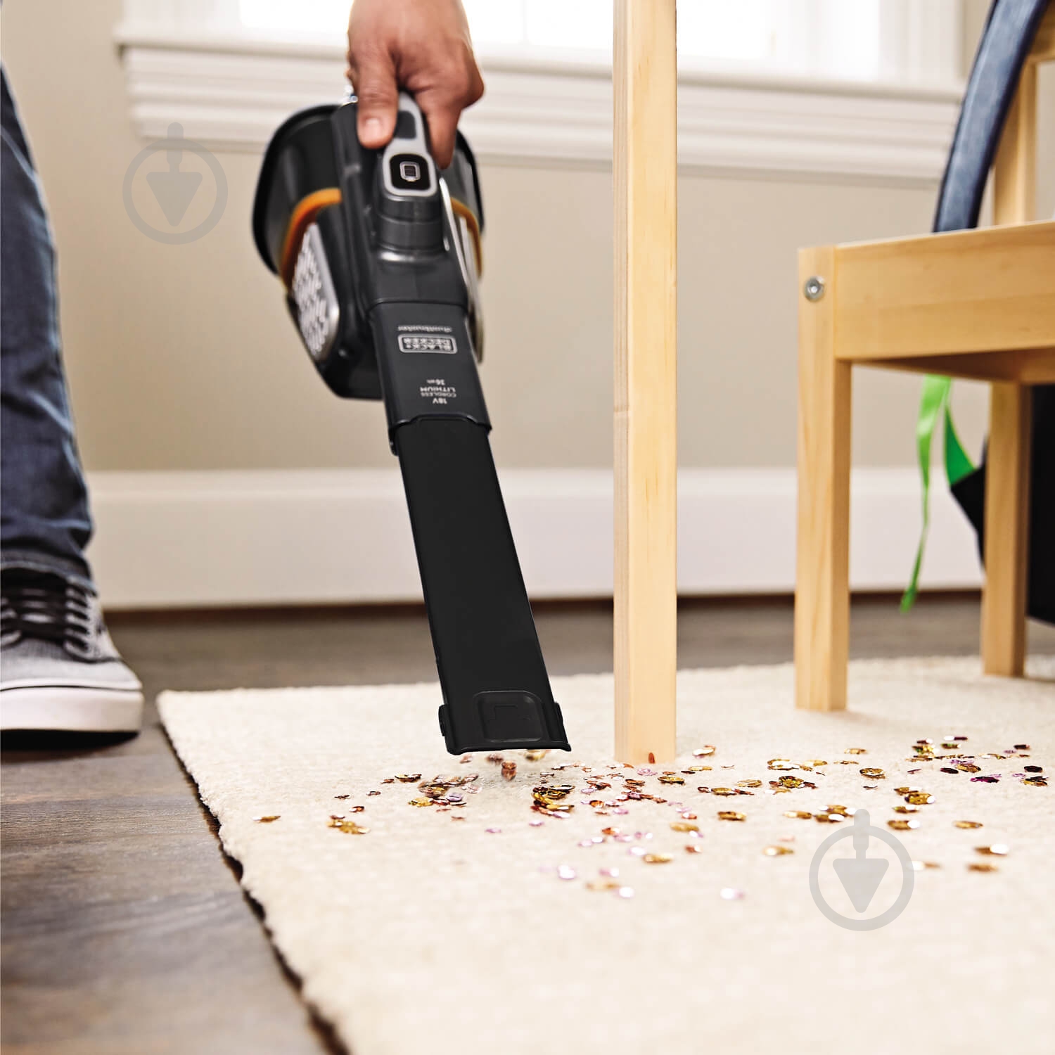 Пылесос аккумуляторный Black+Decker BHHV520JF - фото 13