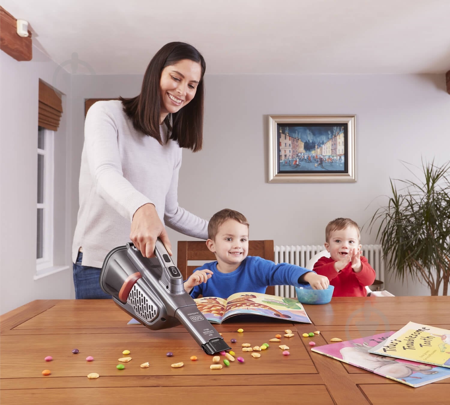 Пылесос аккумуляторный Black+Decker BHHV520JF - фото 6