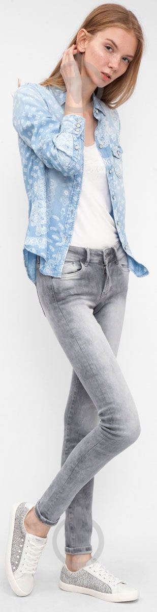 Джинсы Pepe Jeans PIXIE PL200025F802-0 р. 29-32 серый - фото 4 Джинсы Pepe Jeans PIXIE PL200025F802-0 р. 29-32 серый - фото 4